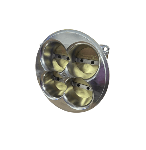 Accufab 4-Barrel 6500 Polished Throttle Body thumbnail 2