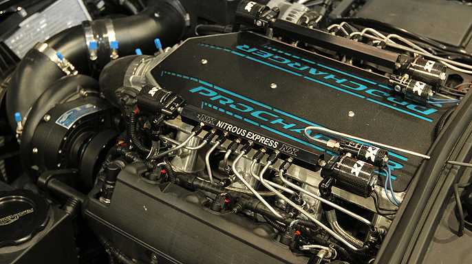 Procharger  Chevy Camaro/Corvette LT1/LT4 Raw Sheet Metal CNC Billet Aluminum Intake Manifold thumbnail 2