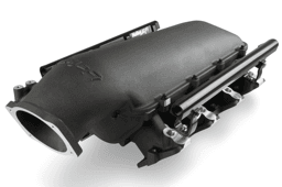 Holley Lo-Ram LS1/LS2/LS6 Intake Manifold w/ High Flow Fuel Rails - Black 