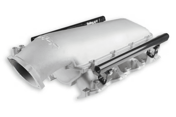 Holley Lo-Ram LS1/LS2/LS6 Intake Manifold w/ High Flow Fuel Rails - Natural 