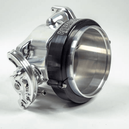Nick Williams Drive-By-Cable 103mm Clamshell Clamp Natural Throttle Body DBC w/ Weld Ferrules   thumbnail 2