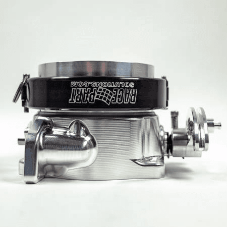 Nick Williams Drive-By-Cable 103mm Clamshell Clamp Natural Throttle Body DBC w/ Weld Ferrules   thumbnail 4