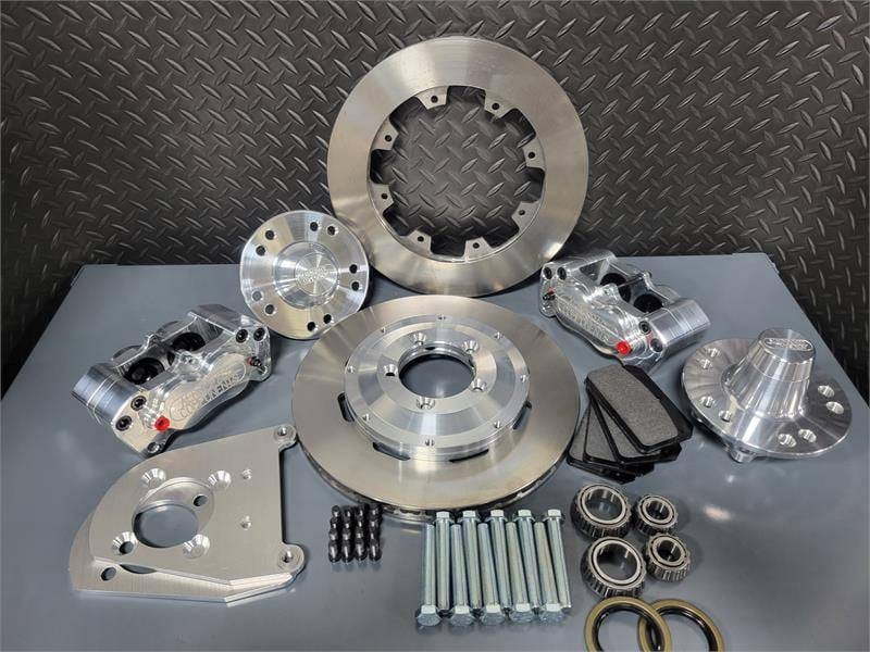 Aerospace Chevy Luv Truck 1972-1982 4 Piston Front Pro Street Disc Brakes