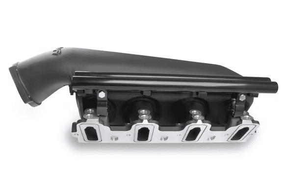 Holley Lo-Ram LS1/LS2/LS6 Intake Manifold w/ High Flow Fuel Rails - Black (16 Injectors) thumbnail 4