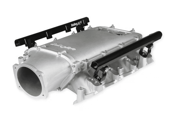 Holley Ultra Lo-Ram LS1/LS2/LS6 Intake Manifold w/ High Flow Fuel Rails - Natural
