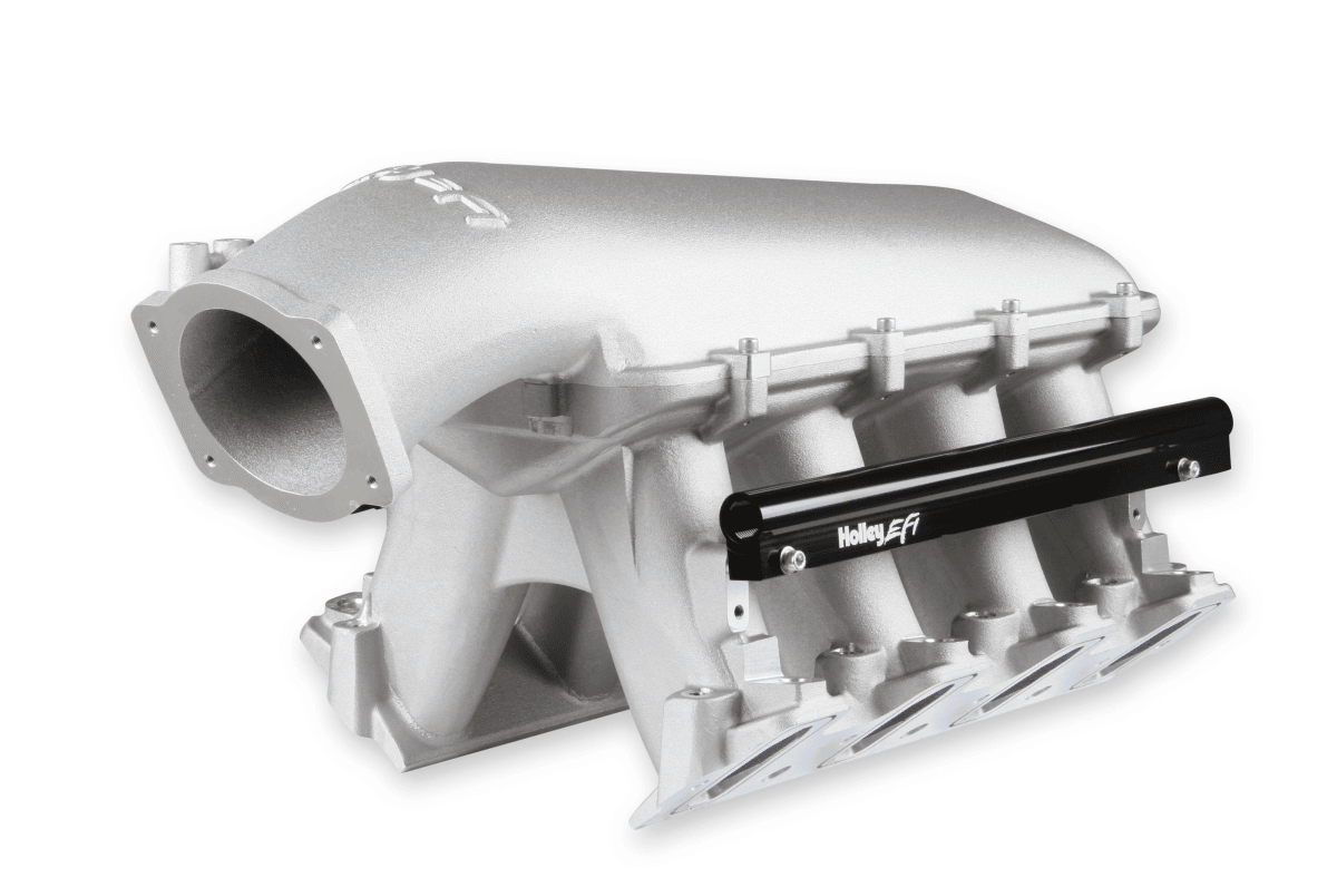Holley Hi-Ram LS1/LS2/LS6 92MM Intake Manifold w/ High Flow Fuel Rails - Satin