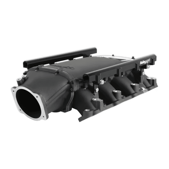 Holley Ultra Lo-Ram Gen V LT Intake Manifold - Black (Direct Injection and Port Injection) thumbnail 2