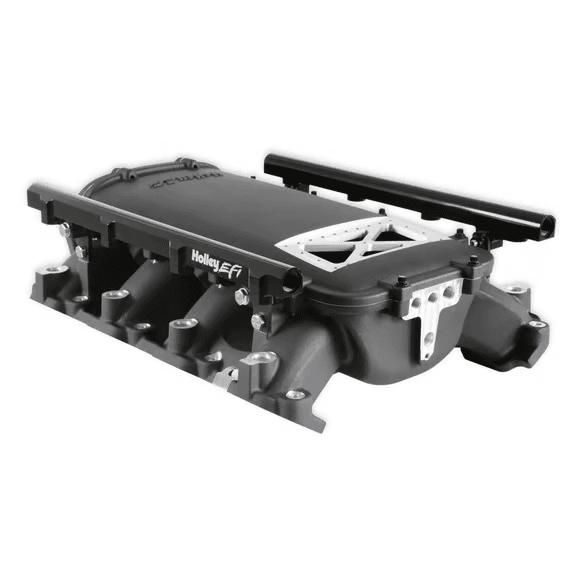 Holley Ultra Lo-Ram Gen V LT Intake Manifold - Black (Direct Injection and Port Injection) thumbnail 3