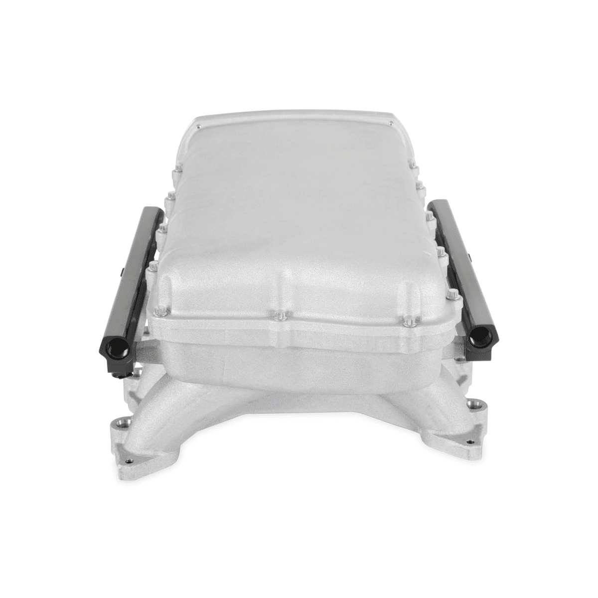 Holley Ultra Lo-Ram Coyote/Voodoo/Predator Intake Manifold w/ High Flow Fuel Rails - Natural (Oval Inlet) thumbnail 4