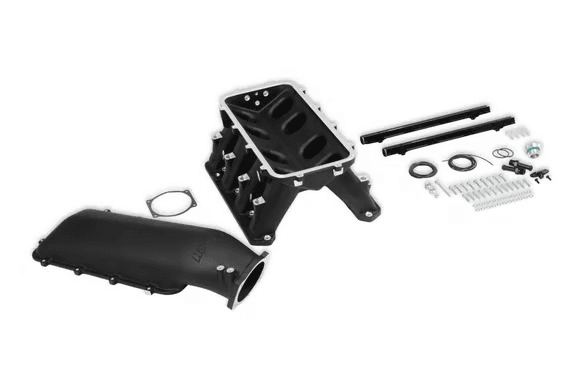 Holley Hi-Ram Gen III Hemi 95mm Intake Manifold w/ High Flow Fuel Rails - Black thumbnail 2