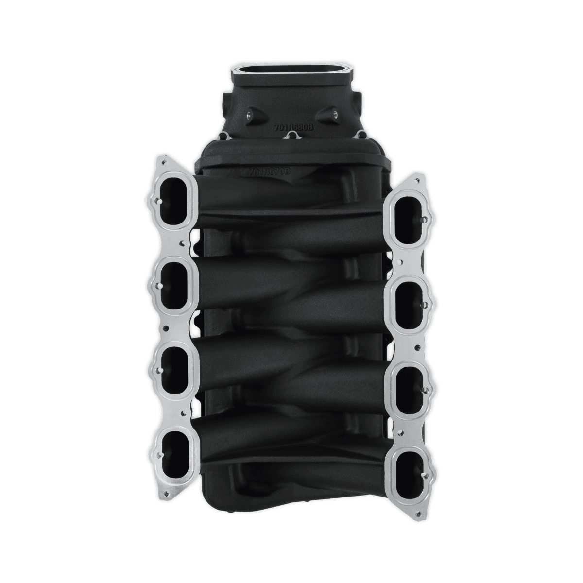 Holley Hi-Ram Coyote/Voodoo/Predator Intake Manifold w/ High Flow Fuel Rails - Black (For 07-14 GT500 Oval Style Throttle Body) thumbnail 5