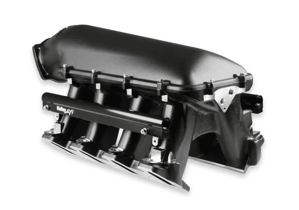 Holley Hi-Ram LS3/L92 92MM Intake Manifold w/ High Flow Fuel Rails - Black thumbnail 2
