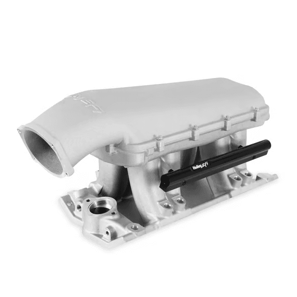 Holley Hi-Ram SBC 105MM Intake Manifold w/ High Flow Fuel Rails - Satin