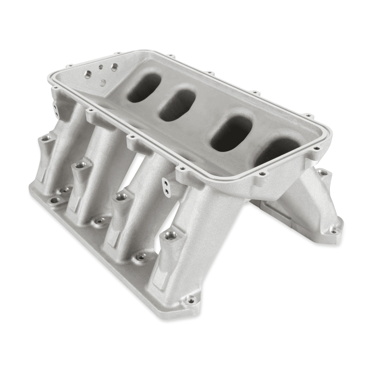 Holley Hi-Ram Gen III Hemi 80/92mm Intake Manifold w/ High Flow Fuel Rails - Satin thumbnail 4