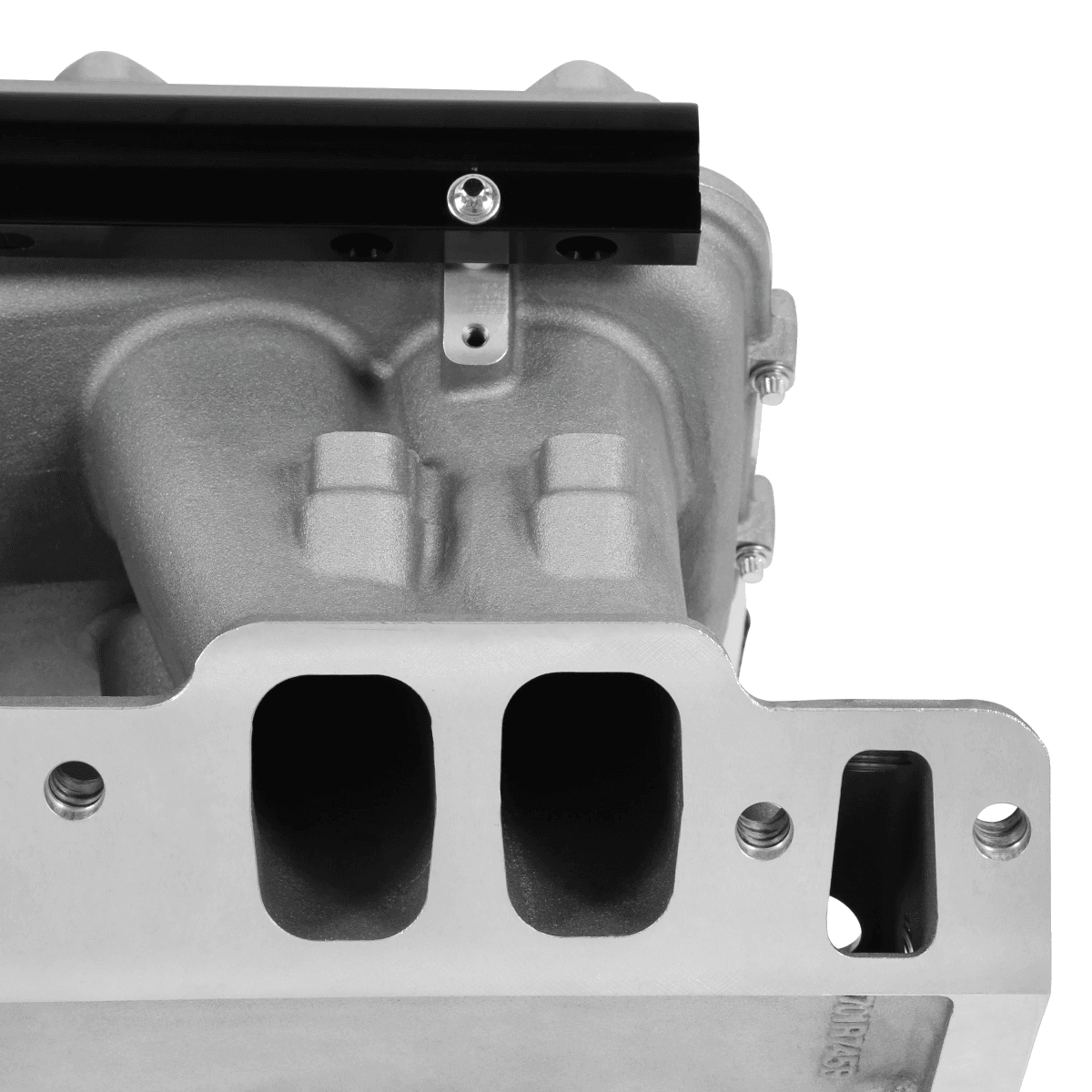 Holley Hi-Ram BBC 105MM Intake Manifold w/ High Flow Fuel Rails - Satin thumbnail 7