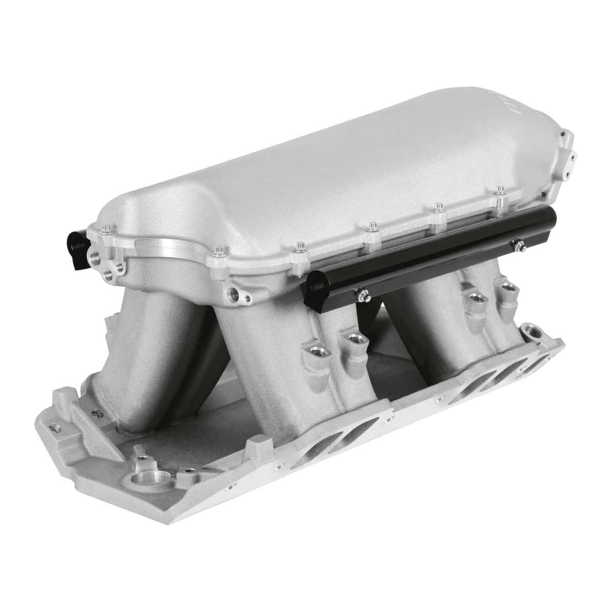 Holley Hi-Ram BBC 105MM Intake Manifold w/ High Flow Fuel Rails - Satin thumbnail 2