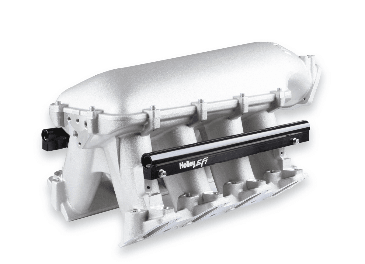 Holley Hi-Ram LS7 92MM Intake Manifold w/ High Flow Fuel Rails - Satin thumbnail 2