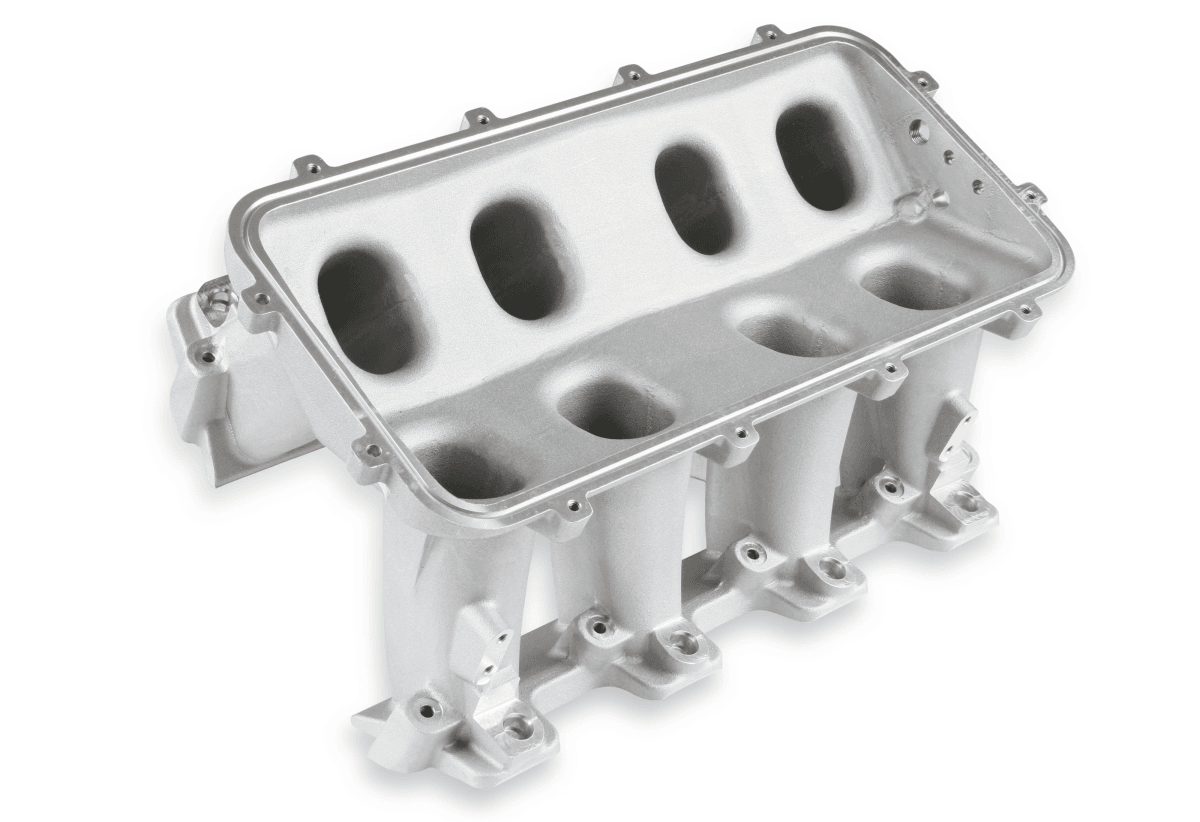 Holley Hi-Ram LS7 105MM Intake Manifold w/ High Flow Fuel Rails - Satin thumbnail 4