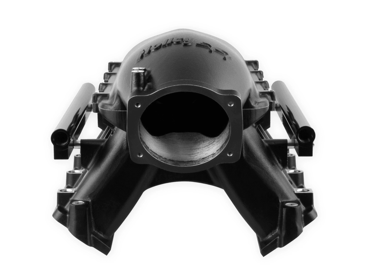 Holley Hi-Ram LS7 105MM Intake Manifold w/ High Flow Fuel Rails - Black thumbnail 3