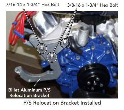 ProCharger 1986-93 Mustang P/S Mounting Bracket