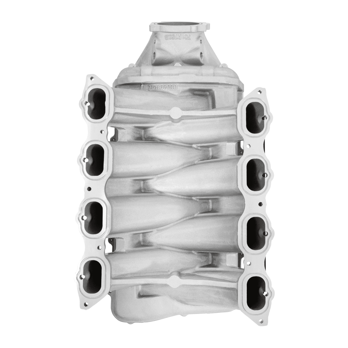 Holley Hi-Ram Coyote/Voodoo/Predator Intake Manifold w/ High Flow Fuel Rails - Satin (For 93MM GT500/GT350 Style Throttle Body & LS 4-Bolt Throttle Bodies) thumbnail 5