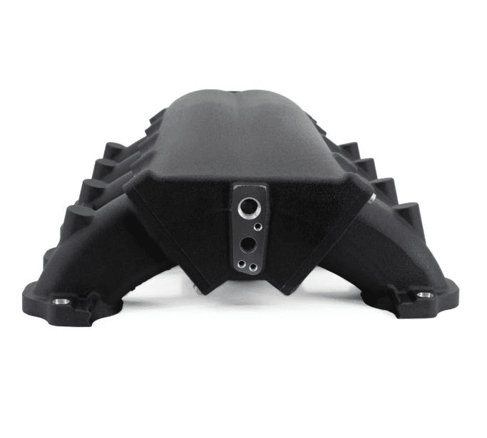 BTR Ford Godzilla Trinity Cast Aluminum Intake Manifold w/ CNC Runners - Black Finish thumbnail 2