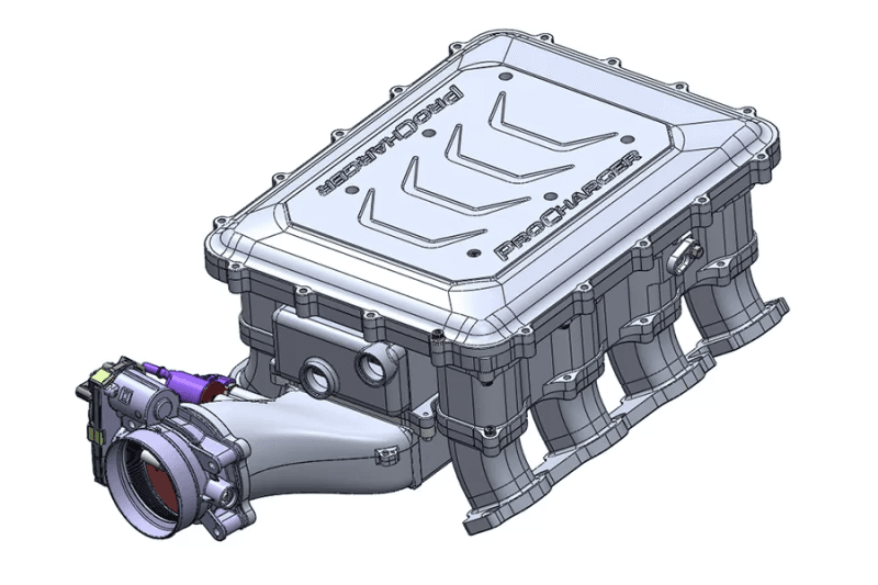 Procharger 2020-2025 Corvette C8 Stingray/E-Ray Convertible 6.2L LT2 Stage II Intercooled Supercharger System thumbnail 12