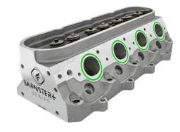 Frankenstein M311BM+ Boost-Monster+ 286cc LS3 CNC Ported 11 Degree Cylinder Head, 68cc Chambers, Assembled (30+psi)