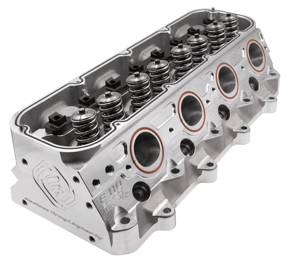 Frankenstein F110 F-Series 247cc LS1/LS2/LS6 CNC Ported 10 Degree Cathedral Port Cylinder Head, 68cc Chambers