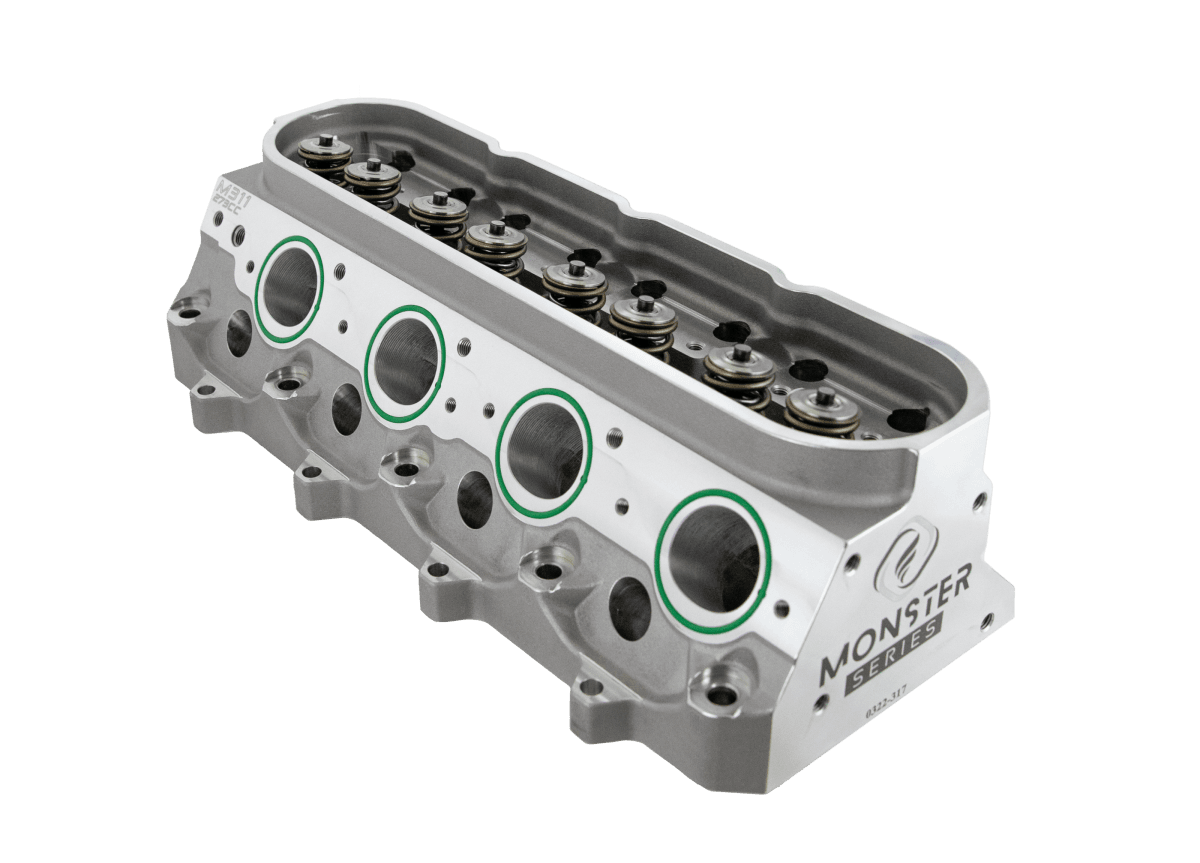 Frankenstein M311BM Boost-Monster 273cc LS3 CNC Ported 11 Degree Cylinder Head, 68cc Chambers, Bare