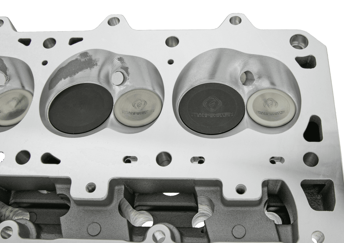 Frankenstein M311BM+ Boost-Monster+ 286cc LS3 CNC Ported 11 Degree Cylinder Head, 68cc Chambers, Bare thumbnail 7