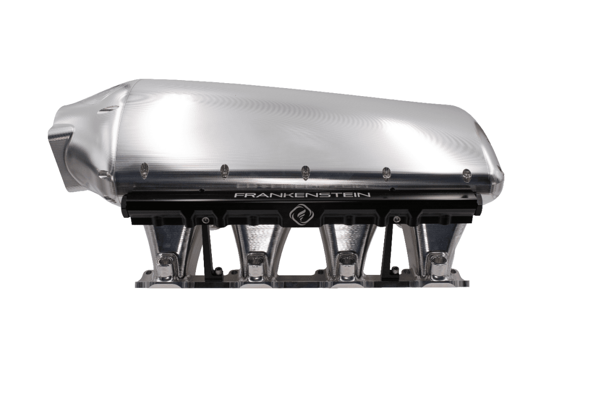 Frankenstein LS1/LS2/LS6 Cathedral Port Billet Freakshow Intake Manifold - Black Finish (2000HP Rated) thumbnail 4