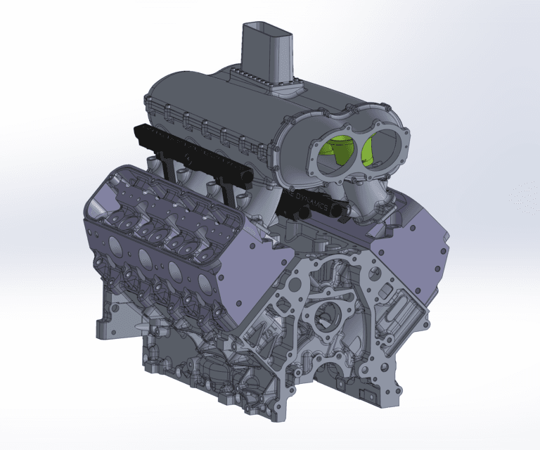 Frankenstein LS3 Billet F-Zero Intake Manifold - Anodized Black Finish (3000HP Rated) thumbnail 4