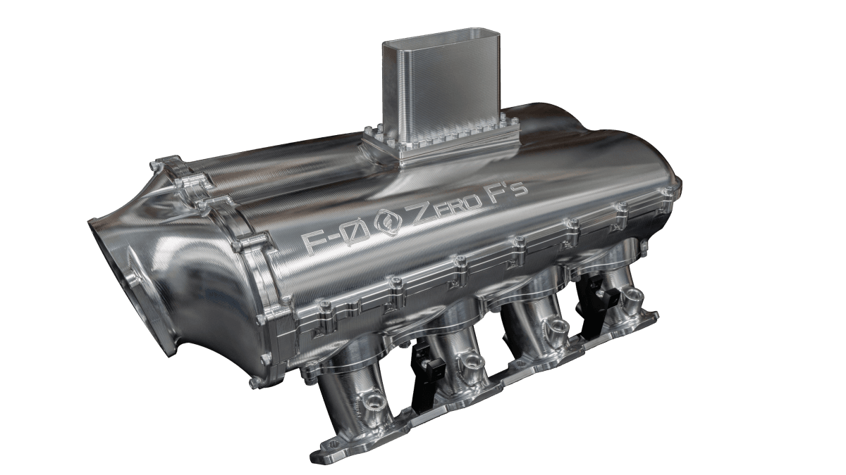 Frankenstein LS7 Billet F-Zero Intake Manifold - Raw Finish (3000HP Rated)