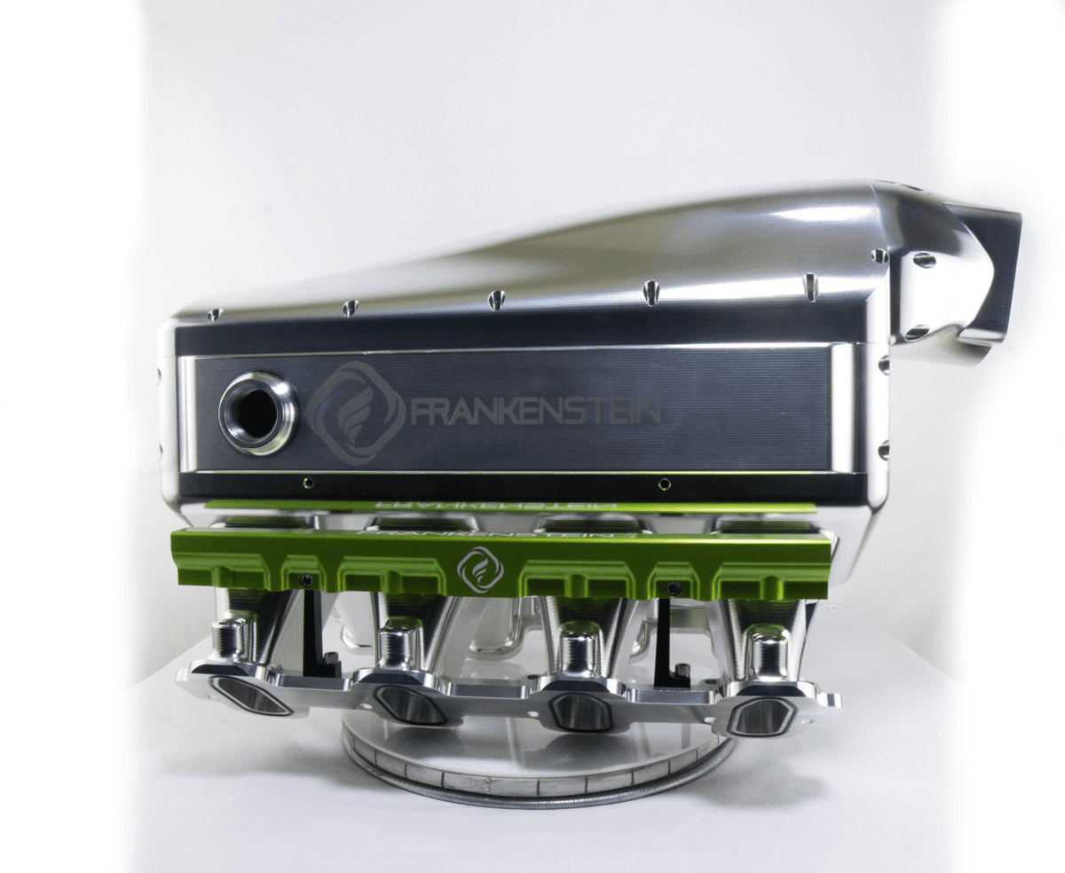 Frankenstein LS7 Billet Iceman Intercooled Intake Manifold - Raw Finish (2000HP Rated) thumbnail 3