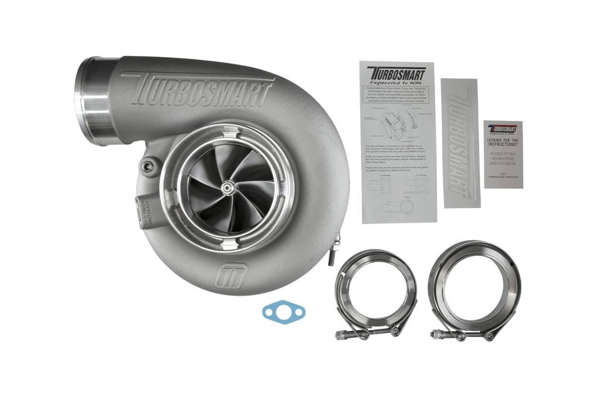 Turbosmart TS-1 Performance Turbocharger 7880 V-Band Reverse Rotation 78mm (0.96 AR) Externally Wastegated thumbnail 6