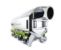 Frankenstein LS1/LS2/LS6 Cathedral Port Billet Iceman Intercooled Intake Manifold - Raw Finish (2000HP Rated)