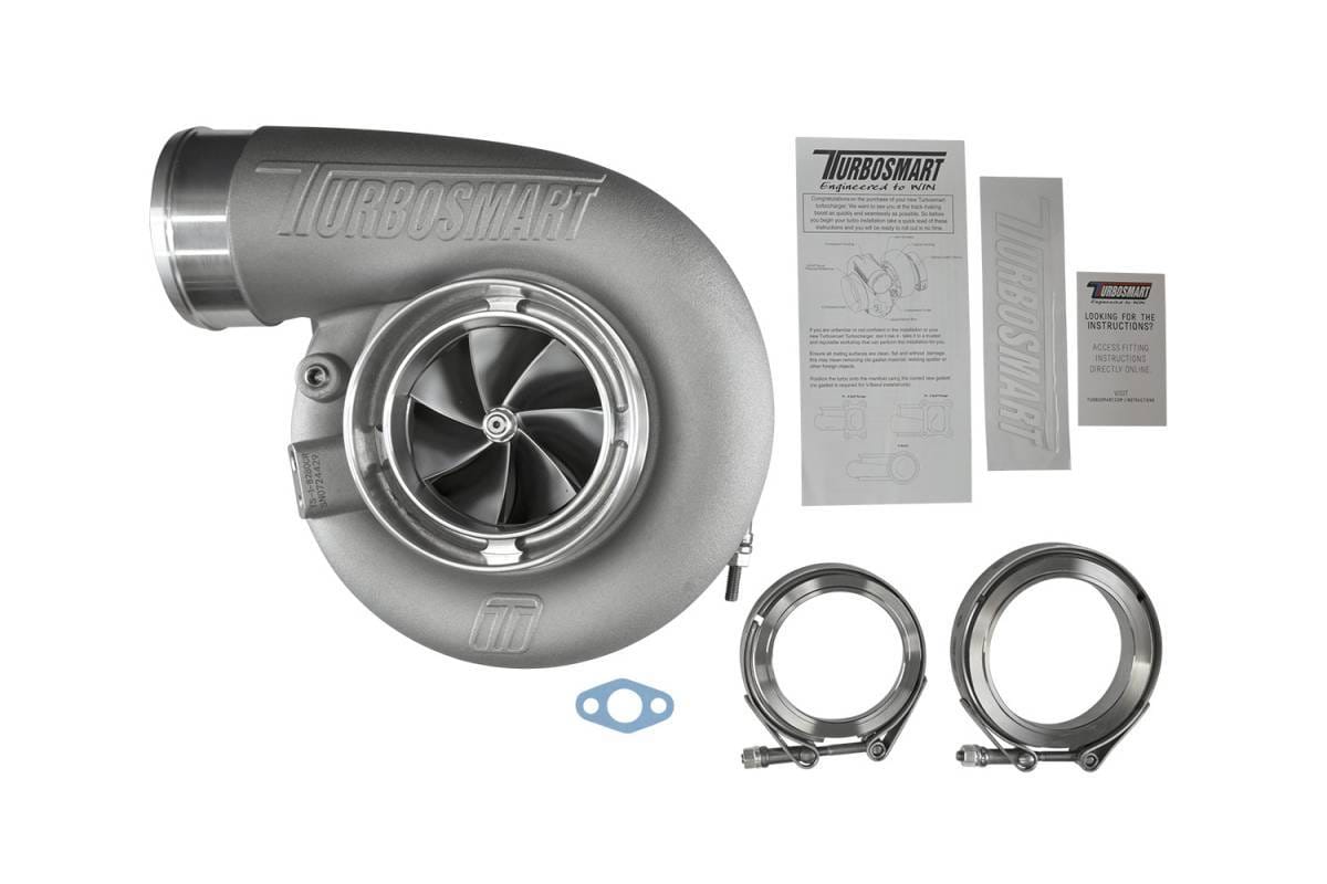 Turbosmart TS-1 Performance Turbocharger 8280 V-Band Reverse Rotation 82mm (0.96 AR) Externally Wastegated thumbnail 6