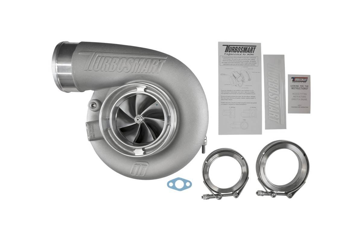 Turbosmart TS-1 Performance Turbocharger 7675 V-Band Reverse Rotation 76mm (0.96 AR) Externally Wastegated thumbnail 6