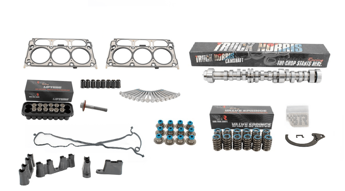 BTR Gen V LV1/LV3 4.3L Truck Norris Jr. Camshaft with Valve Train Upgrade & DOD Delete Kit - 38+ HP Gain