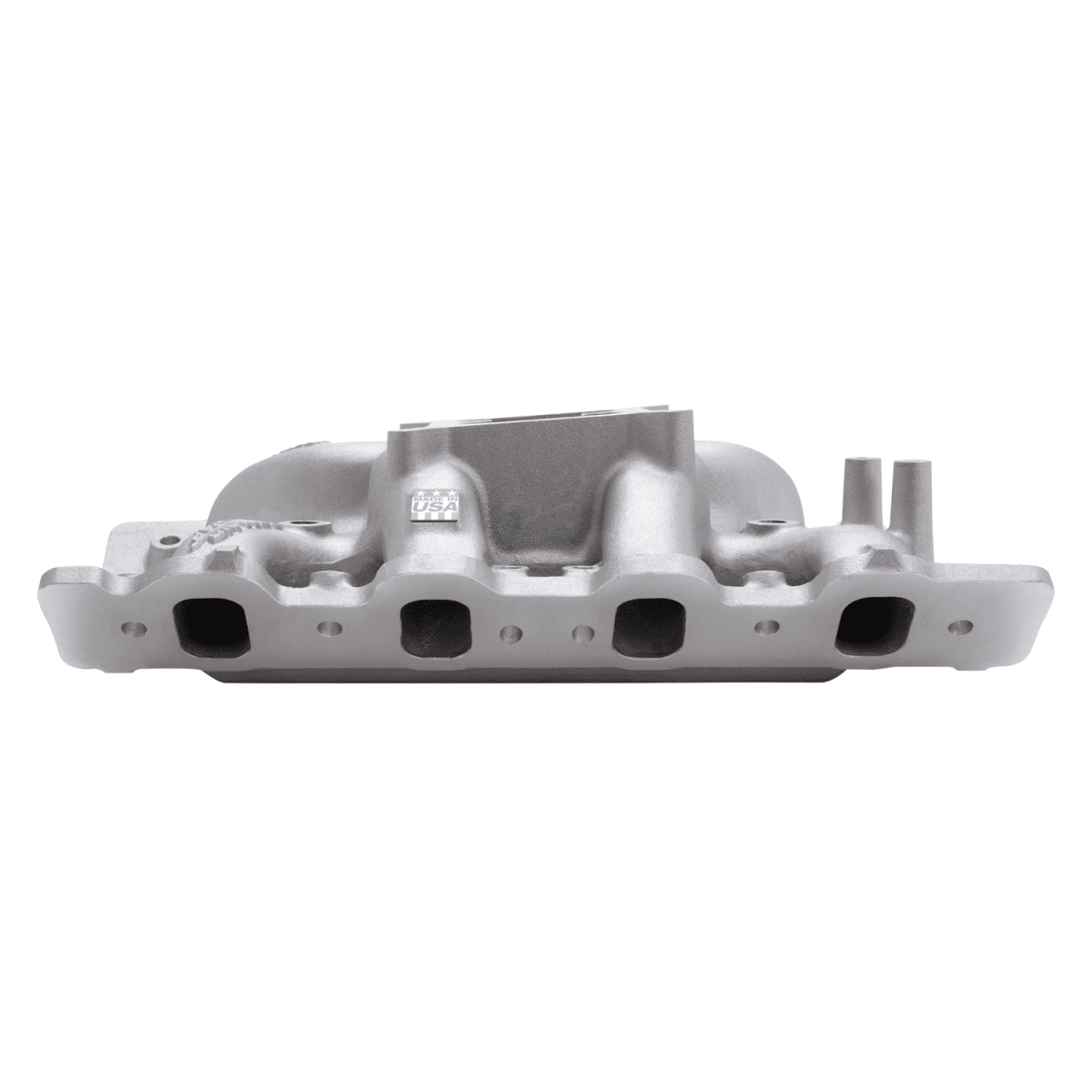 Edelbrock Performer RPM Air-Gap Ford 351C Dual Plane Intake Manifold W/ 4150 Flange - Satin Finish thumbnail 2