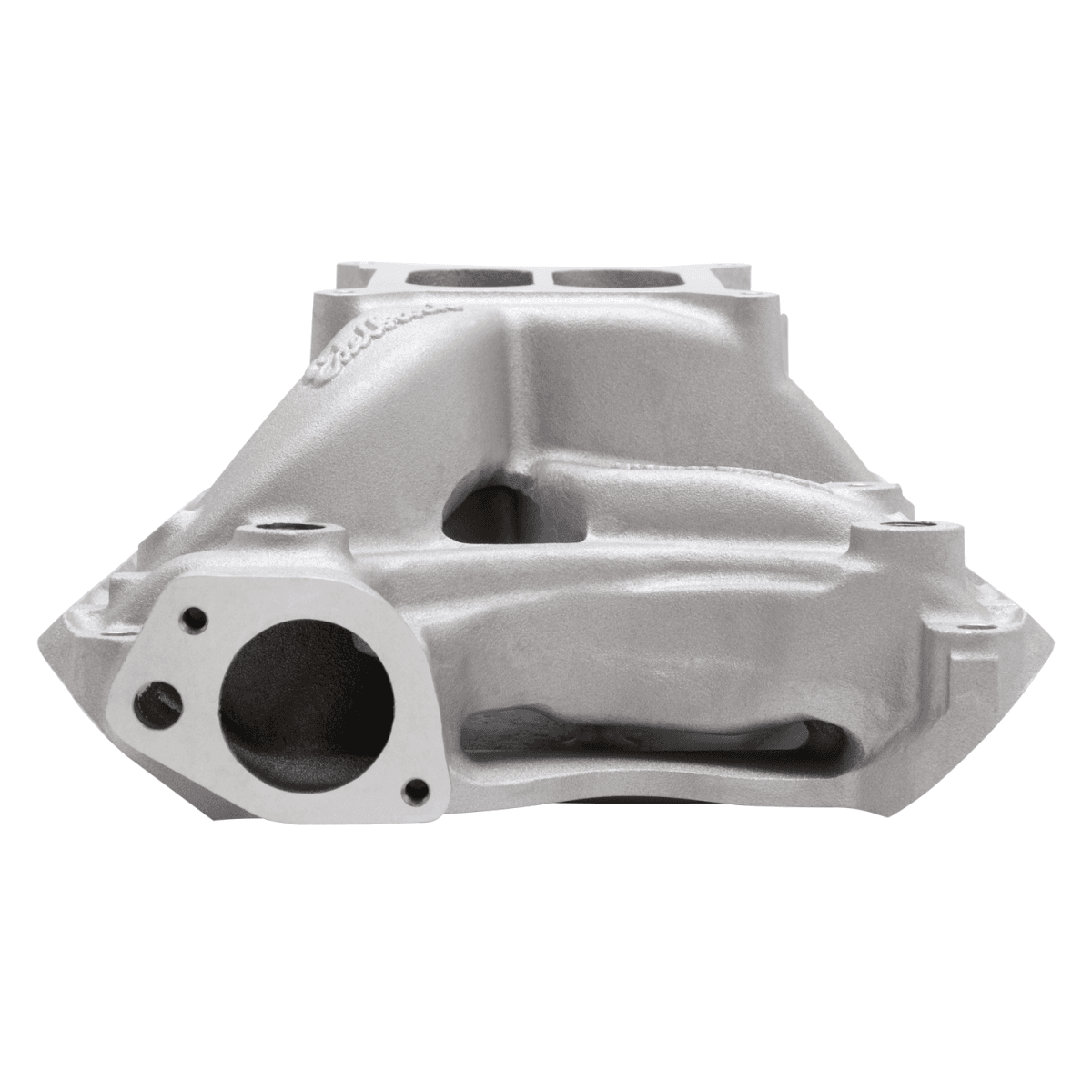 Edelbrock Performer RPM Air-Gap Ford 351W Dual Plane Intake Manifold W/ 4150 Flange - Satin Finish thumbnail 3