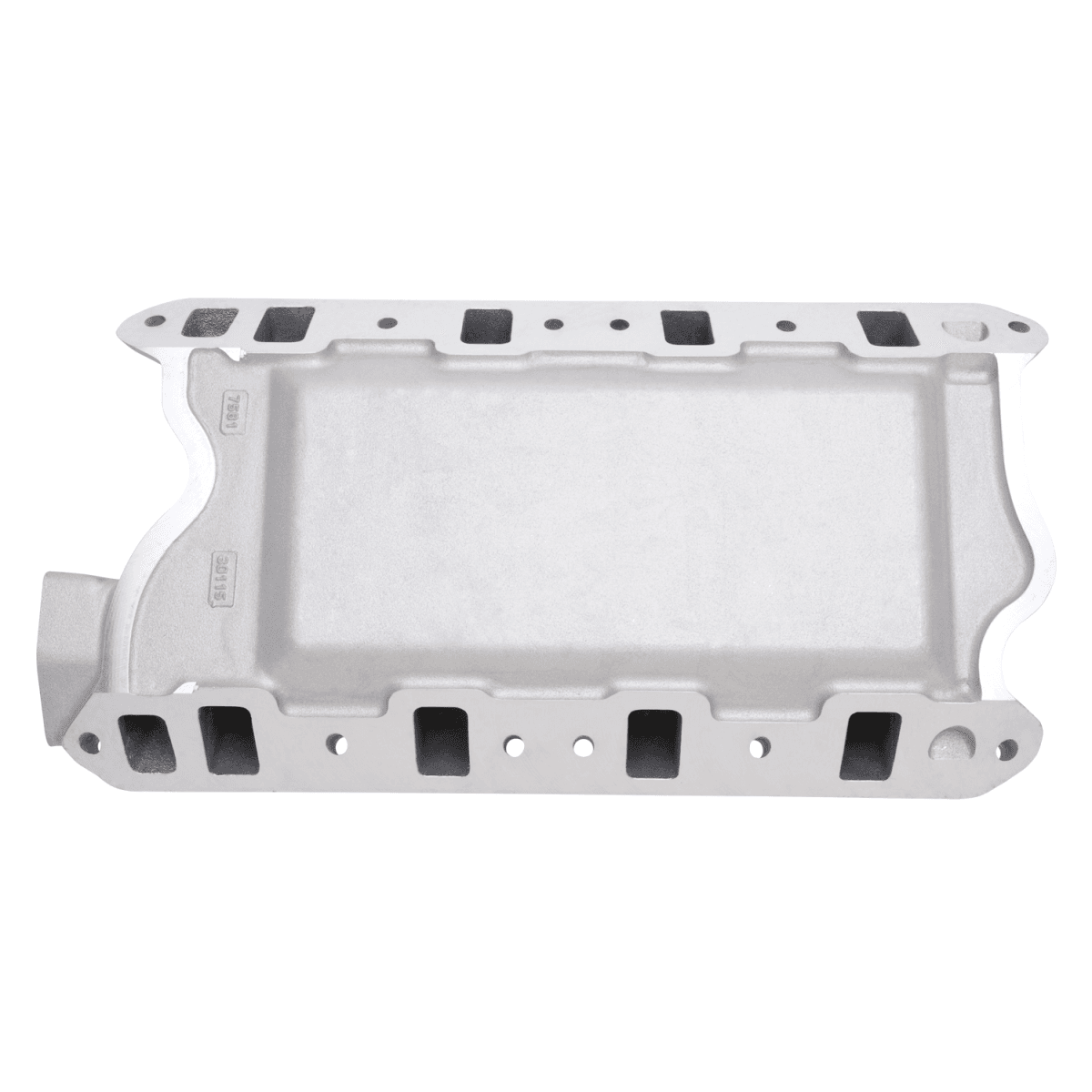 Edelbrock Performer RPM Air-Gap Ford 351W Dual Plane Intake Manifold W/ 4150 Flange - Satin Finish thumbnail 4