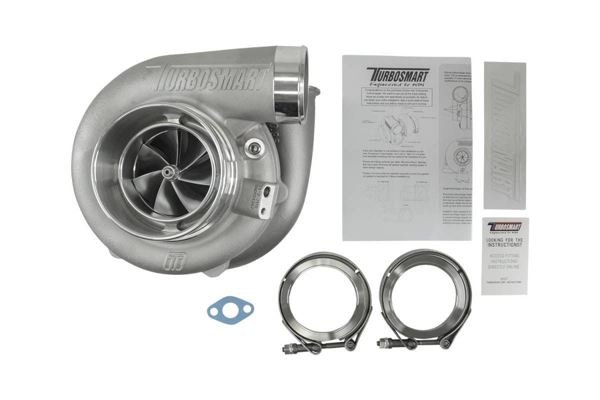 Turbosmart TS-2 Performance Turbocharger (Water Cooled) 7170 71mm (Kompact) V-Band (0.96 AR) Externally Wastegated thumbnail 6