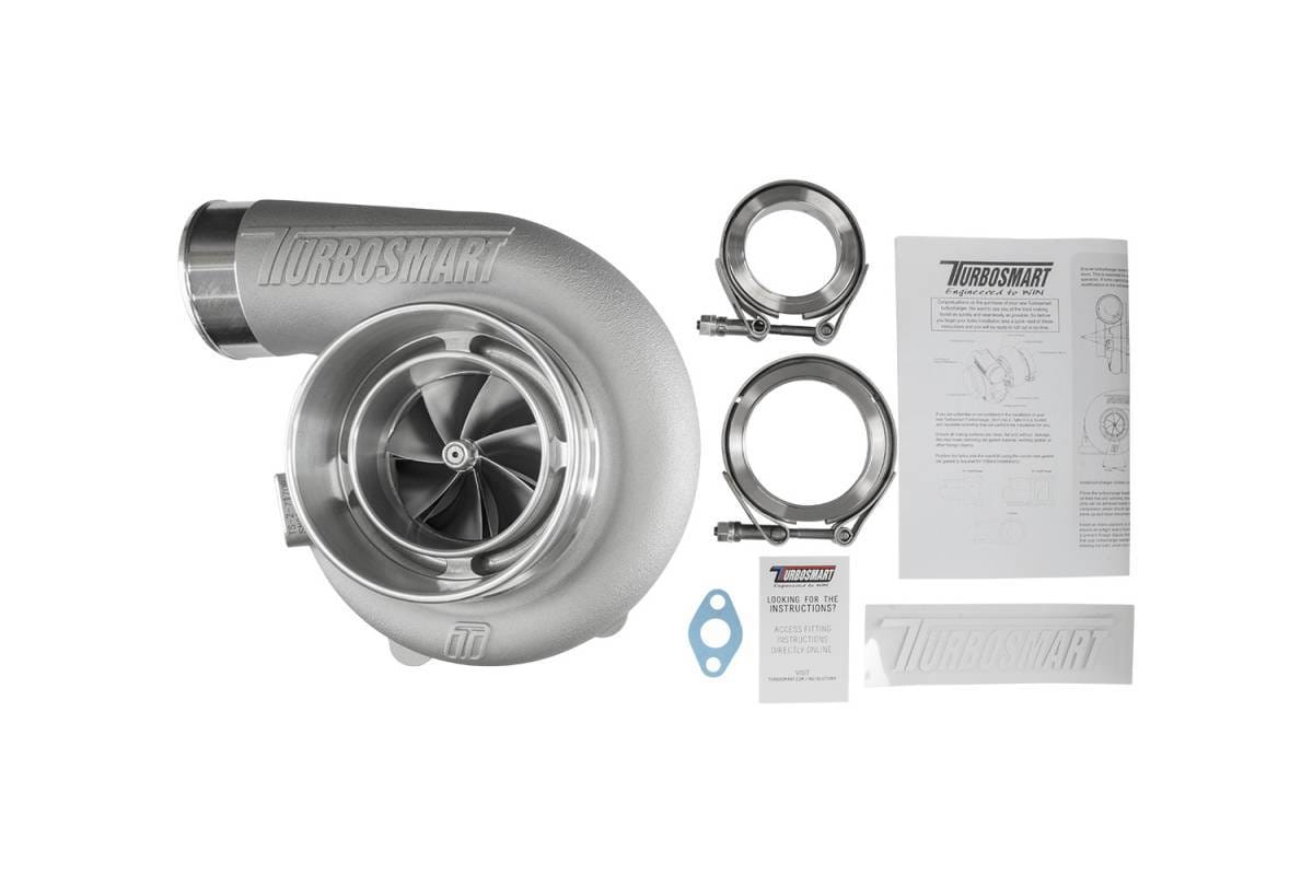 Turbosmart TS-2 Performance Turbocharger (Water Cooled) 7170 71mm (Kompact) V-Band Reverse Rotation (1.07 AR) Externally Wastegated thumbnail 6