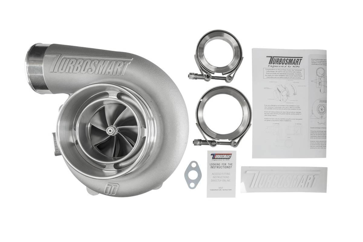 Turbosmart TS-1 Turbocharger 7170 (Kompact) 71mm V-Band Reverse Rotation (1.07AR) Externally Wastegated thumbnail 6