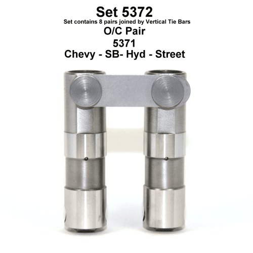 Morel 5372 Hydraulic Roller Link Bar Lifters for SBC & Gen 2 LT Engines thumbnail 2