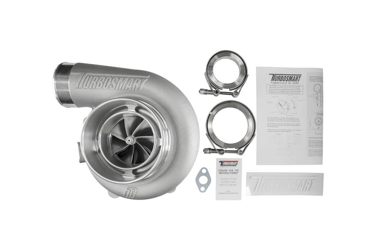 Turbosmart TS-1 Turbocharger 6870 (Kompact) V-Band Reverse Rotation 68mm (0.96AR) Externally Wastegated thumbnail 6