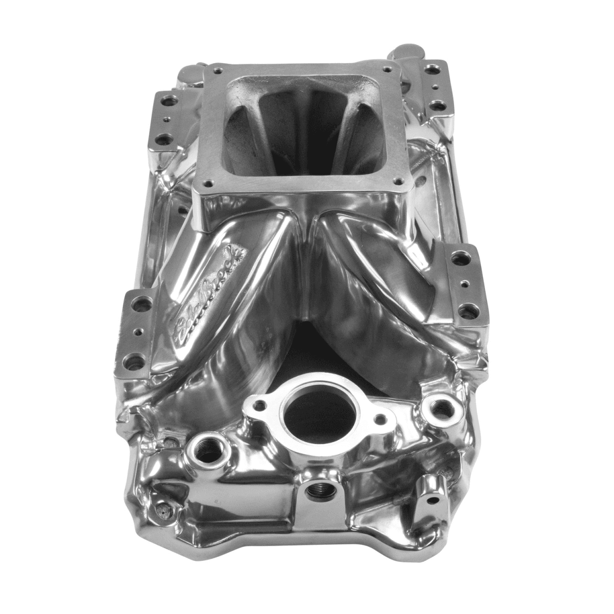 Edelbrock Super Victor BBC EFI Single Plane Polished Intake Manifold thumbnail 2