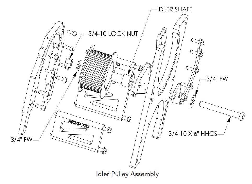 Big Block Chevy Reverse Cog Supercharger Mounting Bracket thumbnail 3